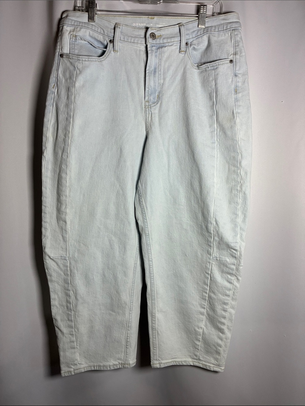 Old Navy Light Wash Boyfriend Jeans - Pale Blue